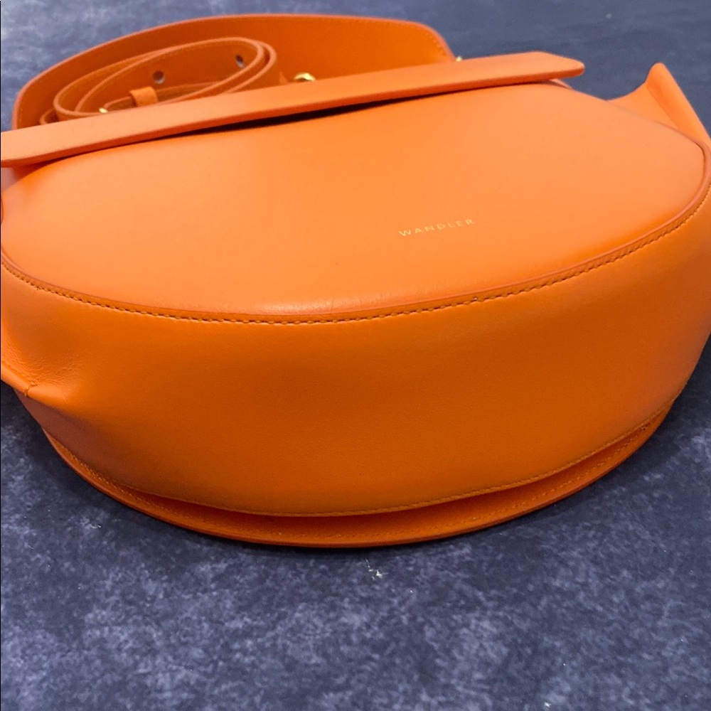 Wandler Vibrant Orange Shoulder Bag - Picture 7 of 9